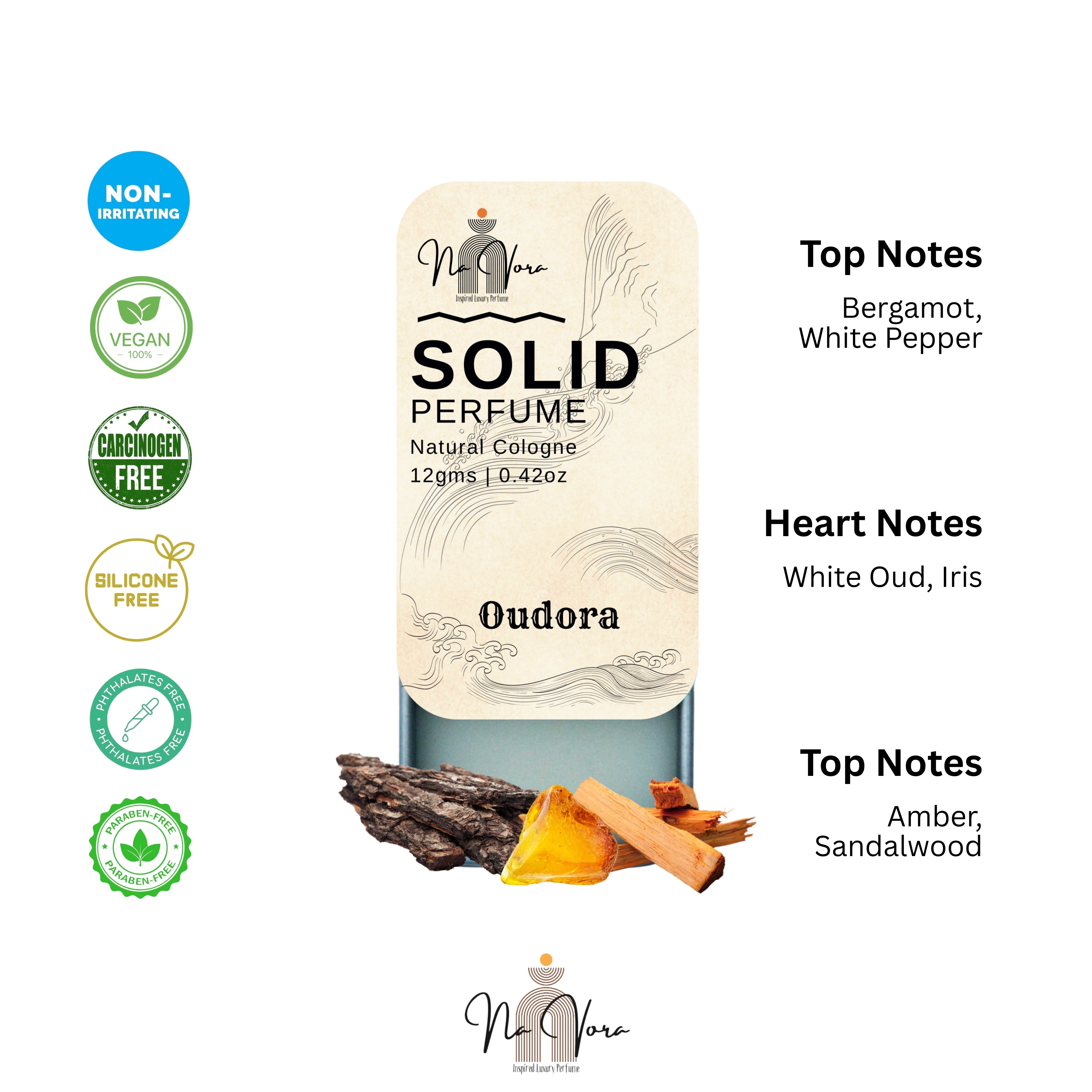 Navora Oudora Solid Perfume